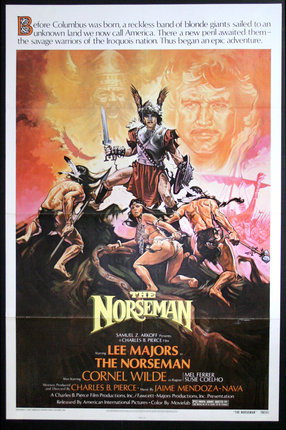a movie poster of a man with a sword