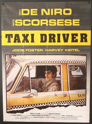 a poster of a taxi driver