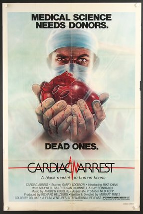 a poster of a doctor holding a heart