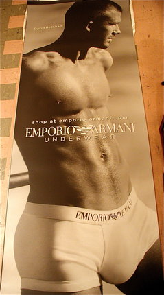 a poster of a man's underwear
