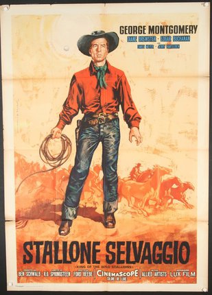a poster of a cowboy