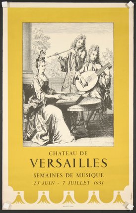 a poster of a group of women playing instruments