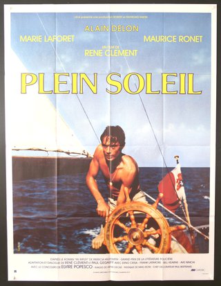 a movie poster of a man on a boat