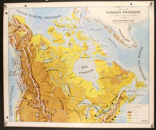 a map of the north america