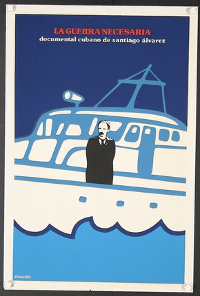 a man standing on a boat