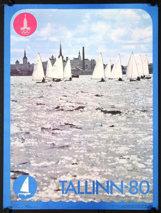 a poster of a sailing boat