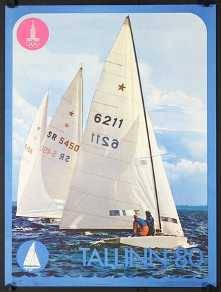 a poster of a sailboat