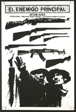 a poster with several different guns