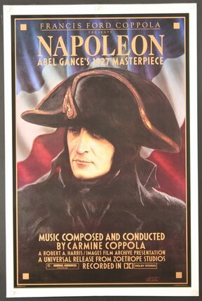 a poster of a man in a hat