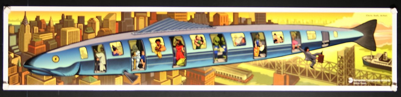 a cartoon of people playing music on a train