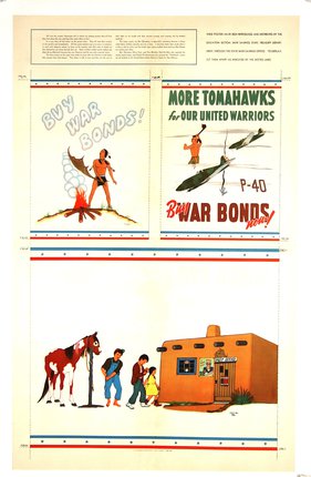 a poster of a war bond