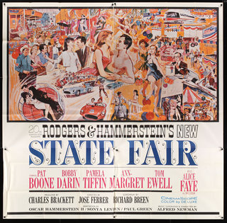 a poster of a state fair
