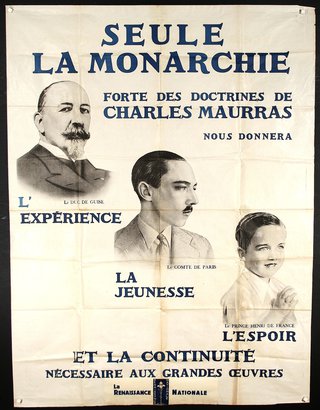 a poster with a few images of men