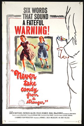 a movie poster of two girls running
