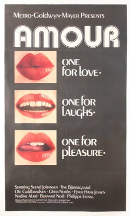 a poster with different types of lips