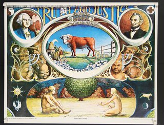 a poster of a farm