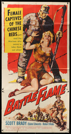 a movie poster of a woman holding a rifle