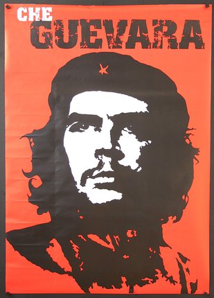 a poster with a man's face