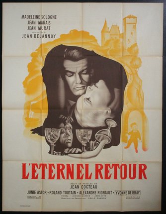 a movie poster with a couple of men