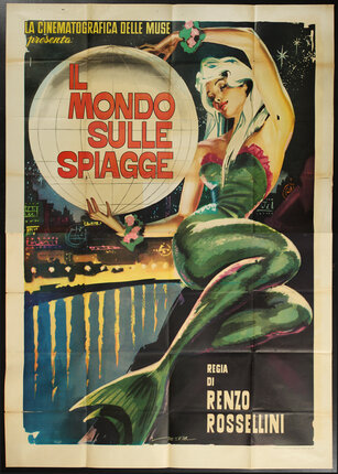 a poster of a mermaid