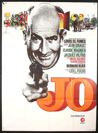 a movie poster with a man holding a gun