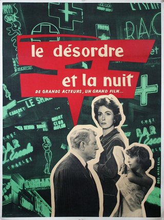 a poster with a couple of people and a child
