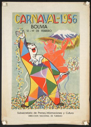 a poster of a carnival