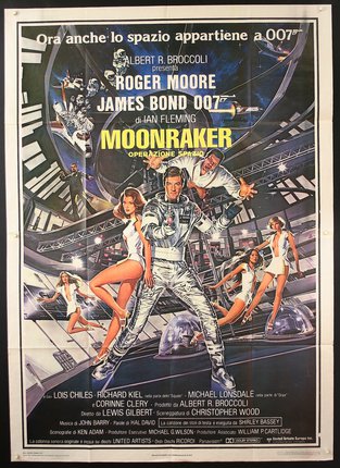a movie poster of a man in space suit