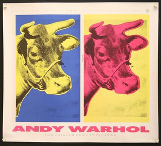 a poster of a cow