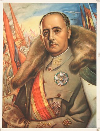 General Francisco Franco | Original Vintage Poster | Chisholm Larsson Gallery