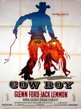 a poster of a cowboy