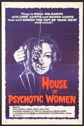 a movie poster of a woman holding a fork