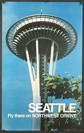 a poster of Space Needle