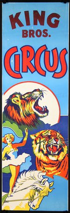 a poster of a circus show