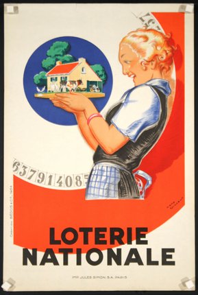 a woman holding a house