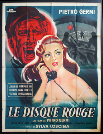 a movie poster of a woman on the phone