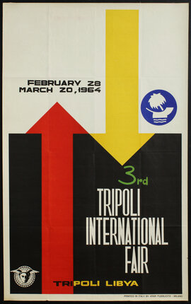 a poster of a tripolite international event