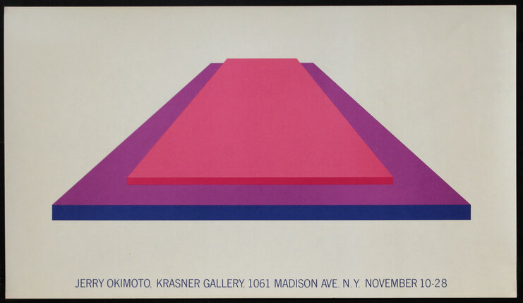 a poster of a pyramid