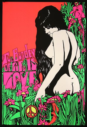 a poster of a naked woman