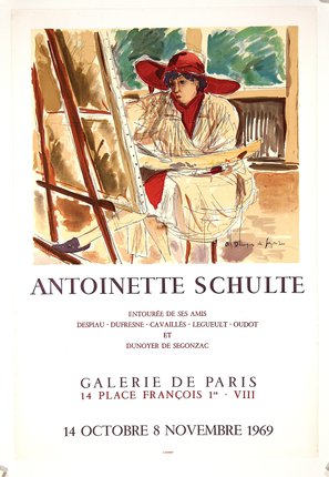 a poster of a painting