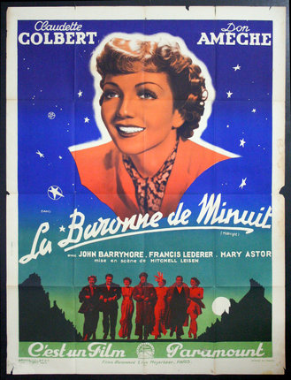 a movie poster with a woman on it