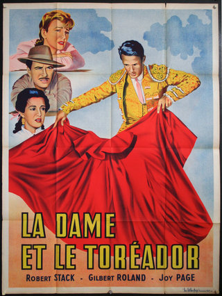 a poster of a man holding a red cape