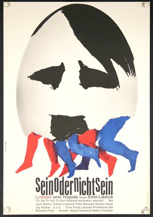 a poster of a man with a face