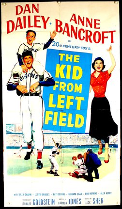 a poster of a baseball game