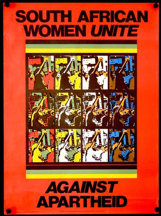a poster of women against women