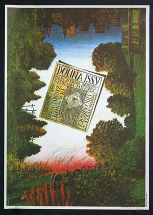 a poster of a magazine