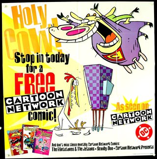 a poster of cartoon network