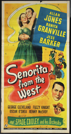 a movie poster with a woman and man