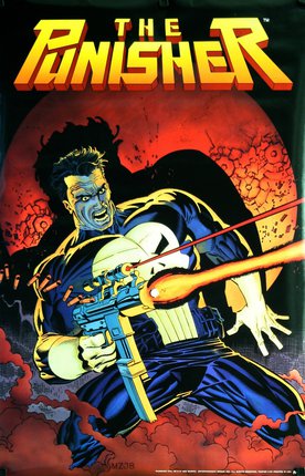 a comic book cover with a man holding a gun
