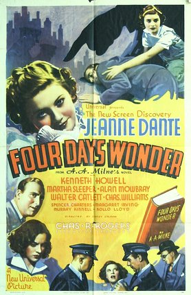 a movie poster with a woman and a book